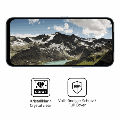 Dünne und klare Folie passend zugeschnitten für Honor Play 80 Plus