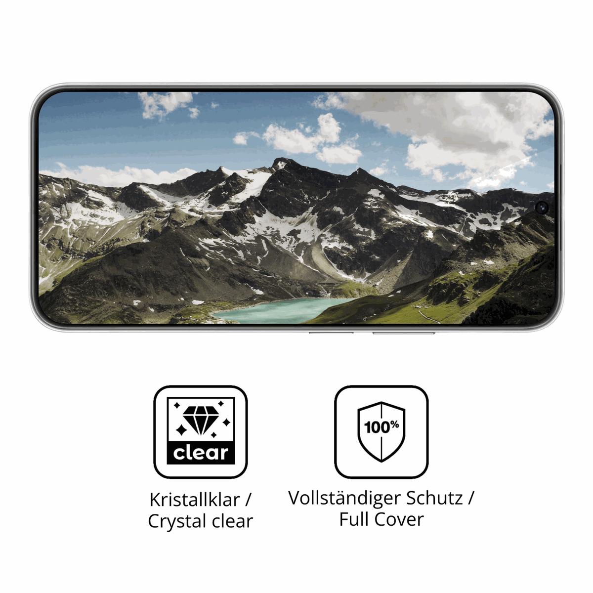 D�nne und klare Folie passend zugeschnitten f�r Huawei Nova 15