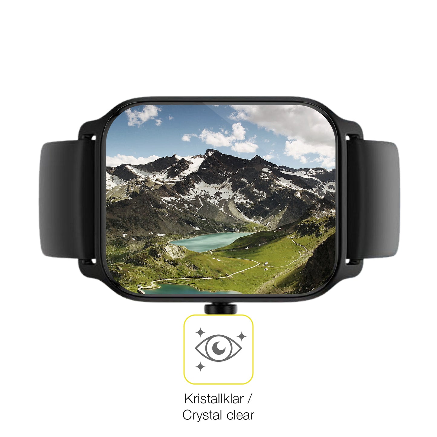 Dünne und klare Folie passend zugeschnitten für IFMDA 1.8 Zoll Smartwatch