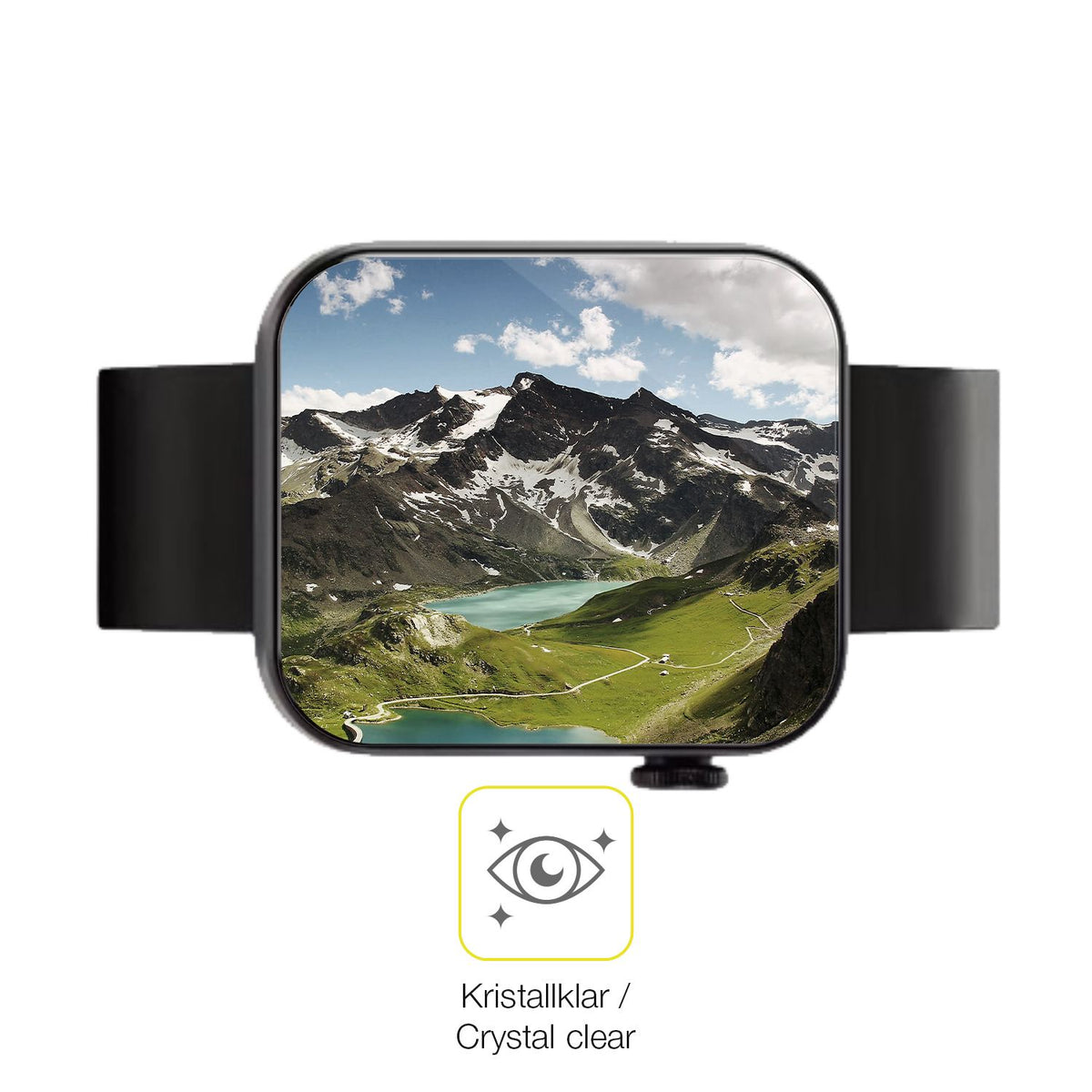 Dünne und klare Folie passend zugeschnitten für Kendox Life Tracker