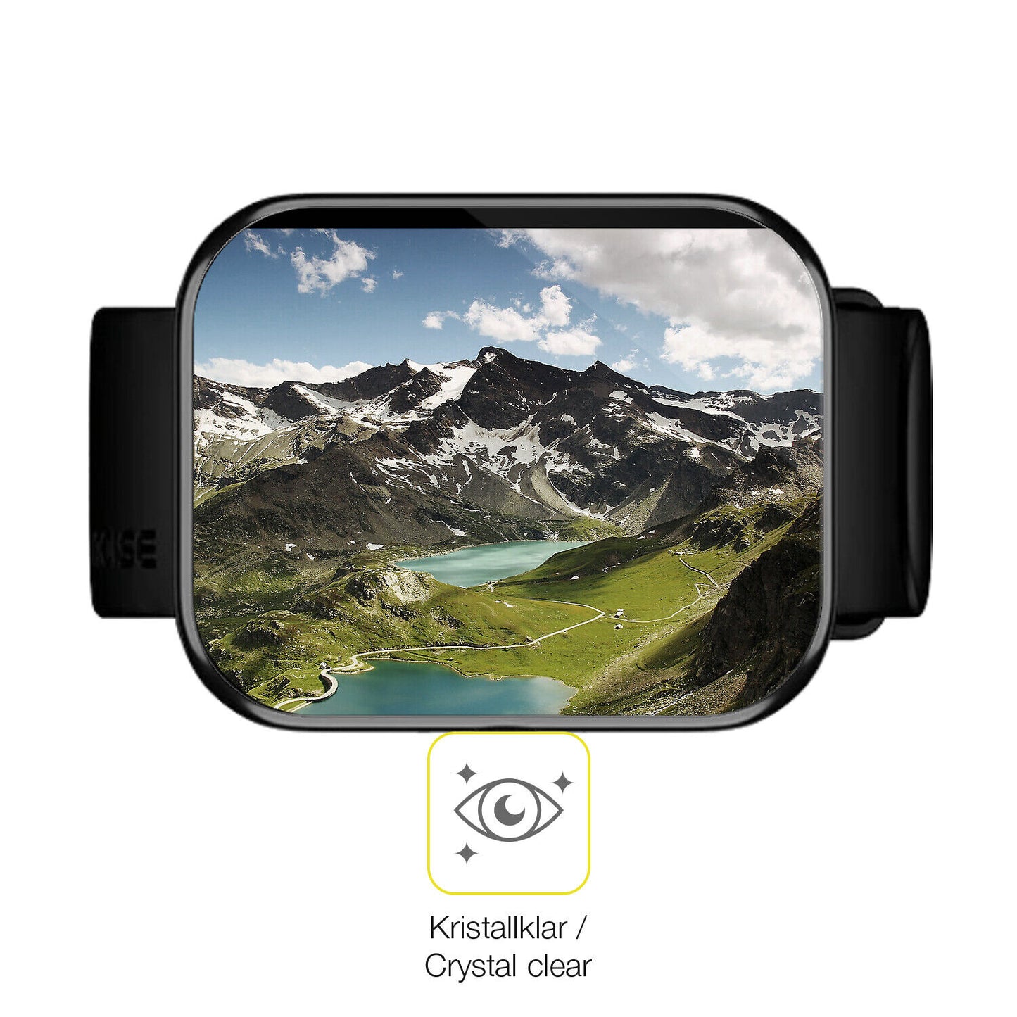 Dünne und klare Folie passend zugeschnitten für Noise ColorFit Pulse 2 Max