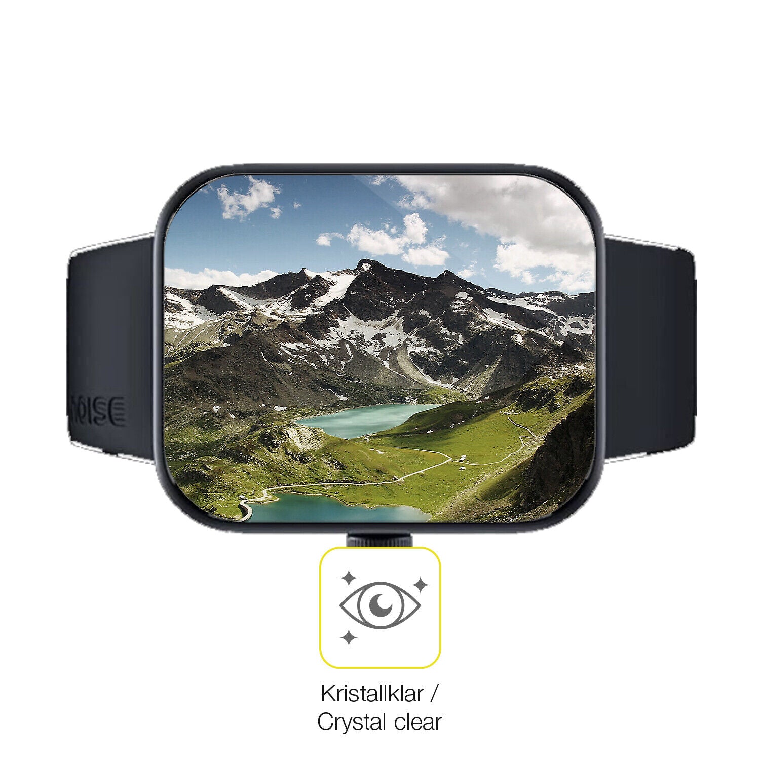 Dünne und klare Folie passend zugeschnitten für Noise ColorFit Pulse Go Buzz