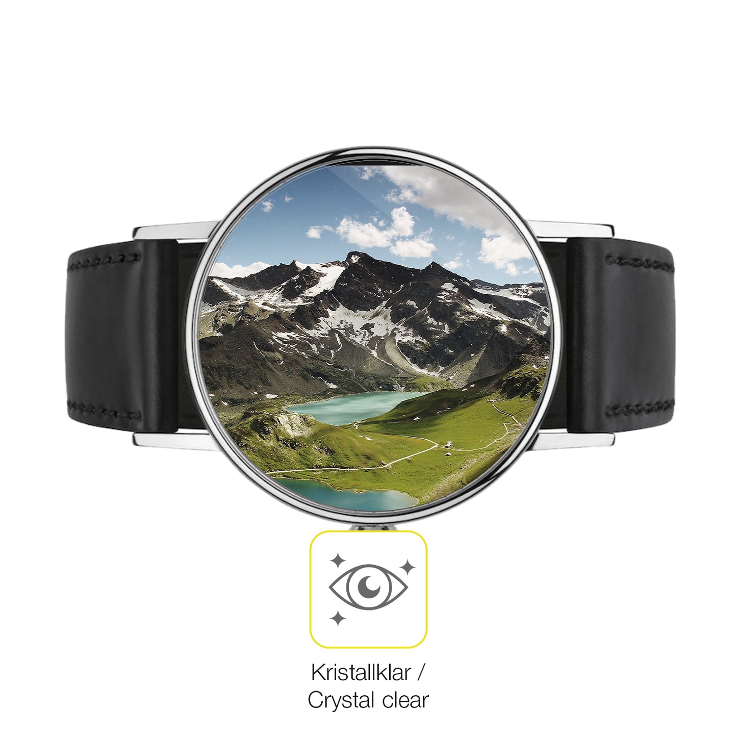 Dünne und klare Folie passend zugeschnitten für NOMOS Glashütte Ludwig