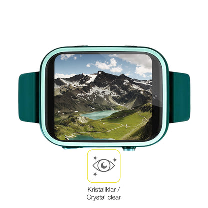 Dünne und klare Folie passend zugeschnitten für Okyuk T45 Smartwatch Kinder
