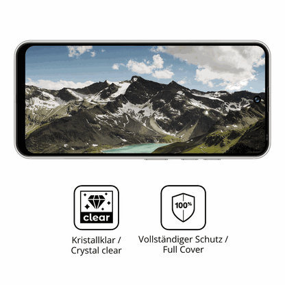 Dünne und klare Folie passend zugeschnitten für Peace Nova 17 Pro