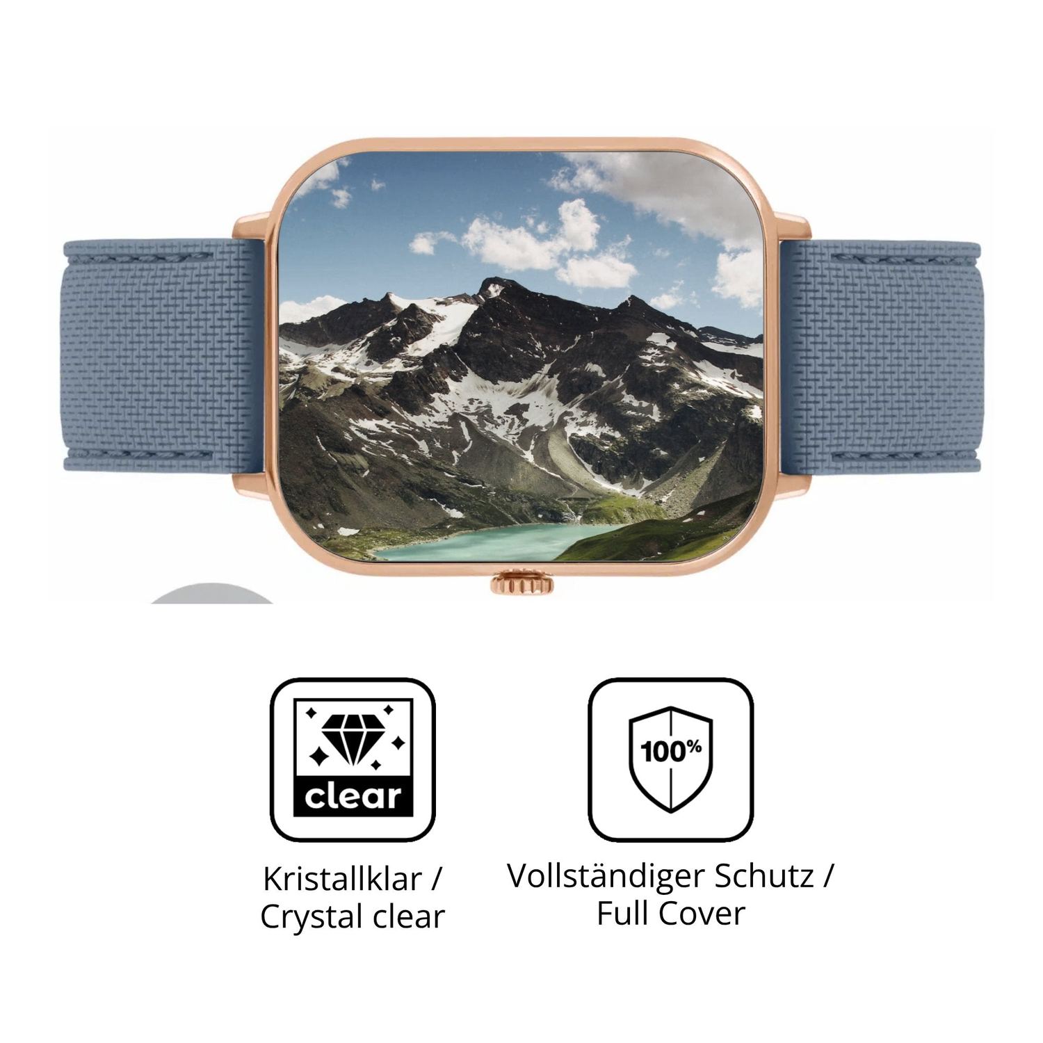 Dünne und klare Folie passend zugeschnitten für Reflex Active Venture 400 S AMOLED