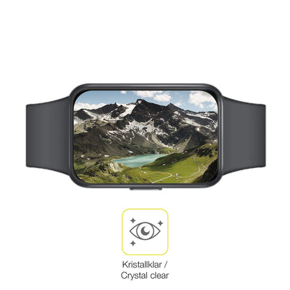 Dünne und klare Folie passend zugeschnitten für Samsung Galaxy Fit 3