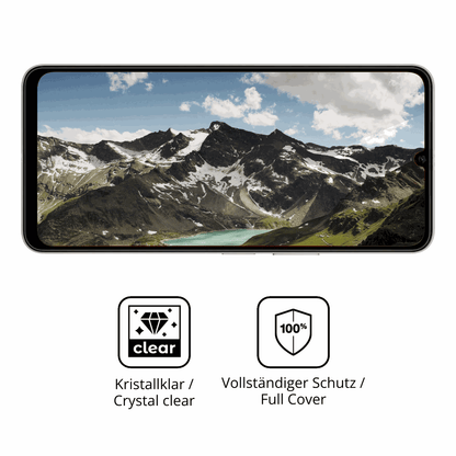 Dünne und klare Folie passend zugeschnitten für Vivo Y6t