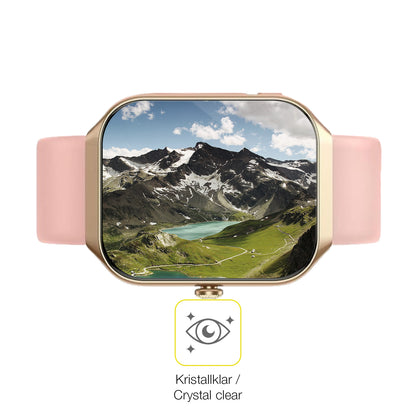 Dünne und klare Folie passend zugeschnitten für Walkbee Smartwatch 1.96 Zoll