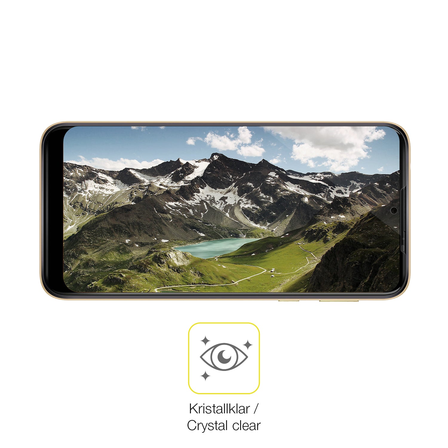Dünne und klare Folie passend zugeschnitten für Wiko Y81