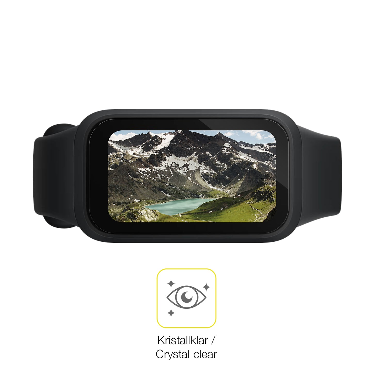 Dünne und klare Folie passend zugeschnitten für Xiaomi Smart Band 9 Active