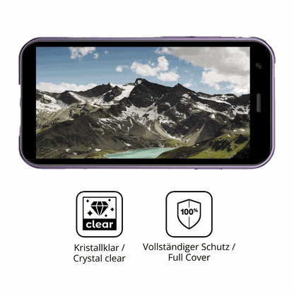 Dünne und klare Folie passend zugeschnitten für XUMIUZIY Mini Smartphone 3.0