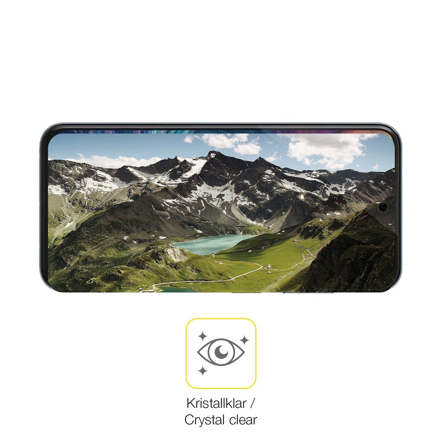 Dünne und klare Folie passend zugeschnitten für ZTE Axon 70