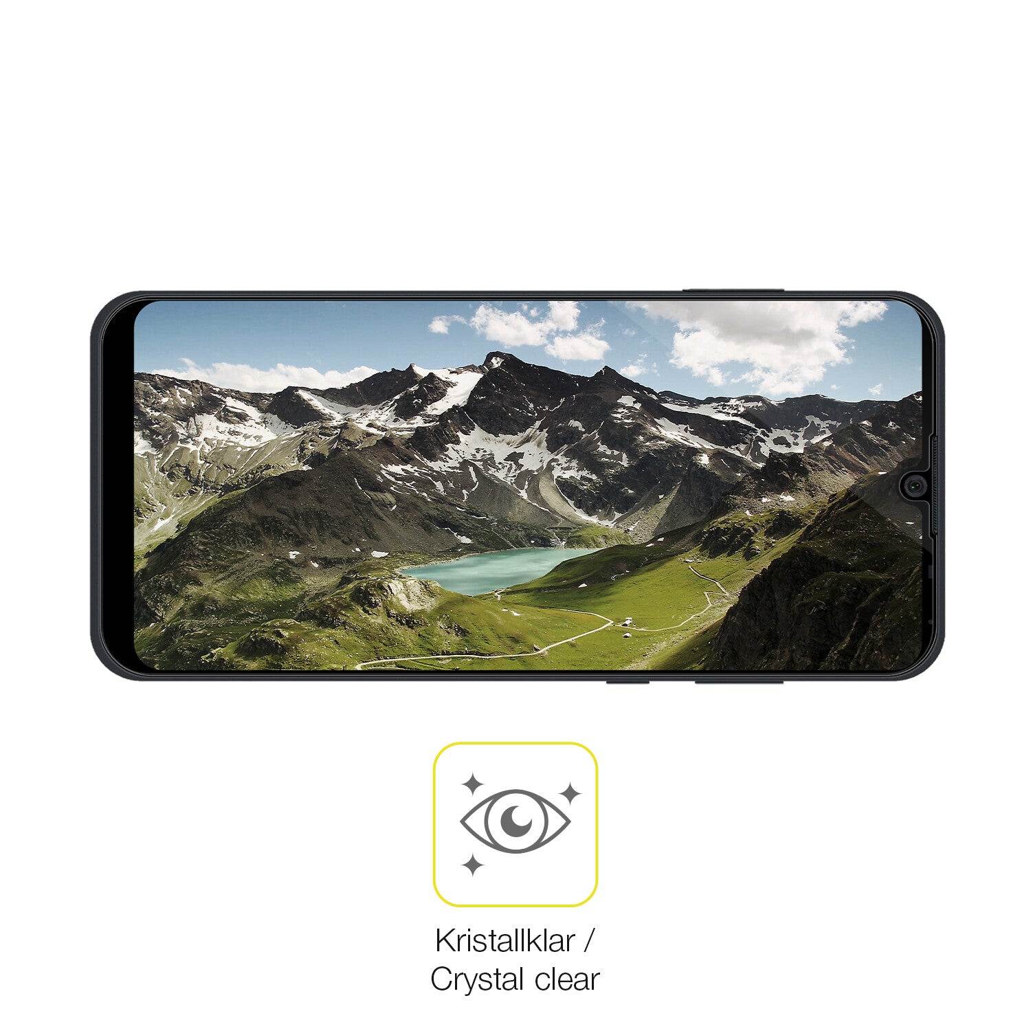 Dünne und klare Folie passend zugeschnitten für ZTE Blade A5 2020