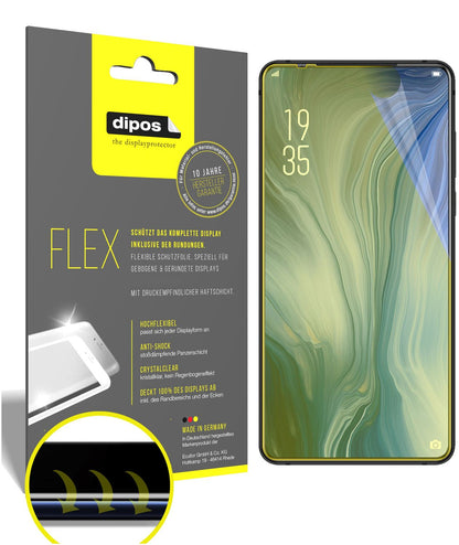 Klare Displayschutzfolie von dipos passend für Elephone U2, 100% Displayabdeckung und blasenfreie Montage