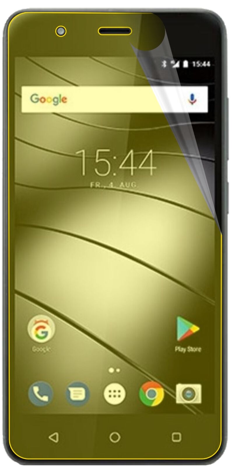 Klare Displayschutzfolie von dipos passend für Gigaset GS270, 100% Displayabdeckung und blasenfreie Montage