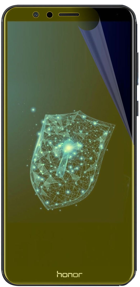 Klare Displayschutzfolie von dipos passend für Huawei Honor 7X, 100% Displayabdeckung und blasenfreie Montage