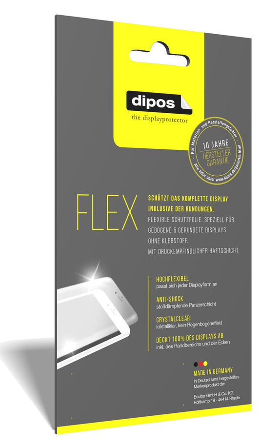 Klare Displayschutzfolie von dipos passend für Huawei Honor V9, 100% Displayabdeckung und blasenfreie Montage