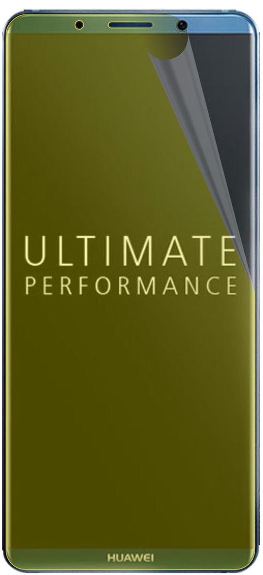 Klare Displayschutzfolie von dipos passend für Huawei Mate 10 Pro, 100% Displayabdeckung und blasenfreie Montage