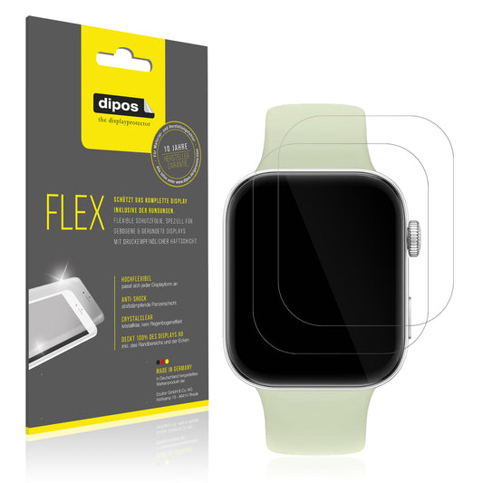 Klare Displayschutzfolie von dipos passend für Huawei Watch Fit 3 1.82 Zoll, 100% Displayabdeckung und blasenfreie Montage