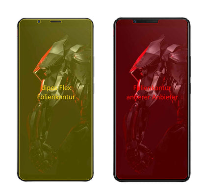 Klare Displayschutzfolie von dipos passend für Nubia Red Magic Mars, 100% Displayabdeckung und blasenfreie Montage