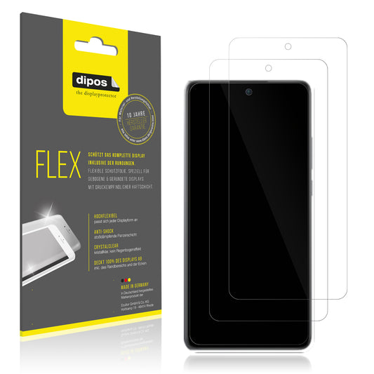 Klare Displayschutzfolie von dipos passend für OnePlus Nord CE4 Lite, 100% Displayabdeckung und blasenfreie Montage