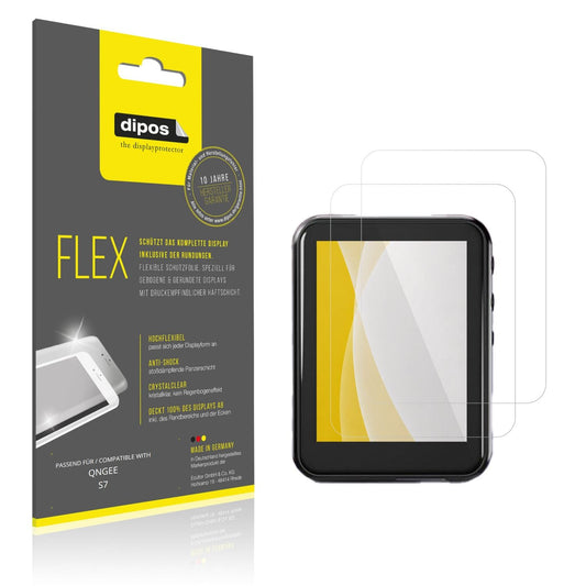 2x 3D Full Cover Schutzfolie für QNGEE S7