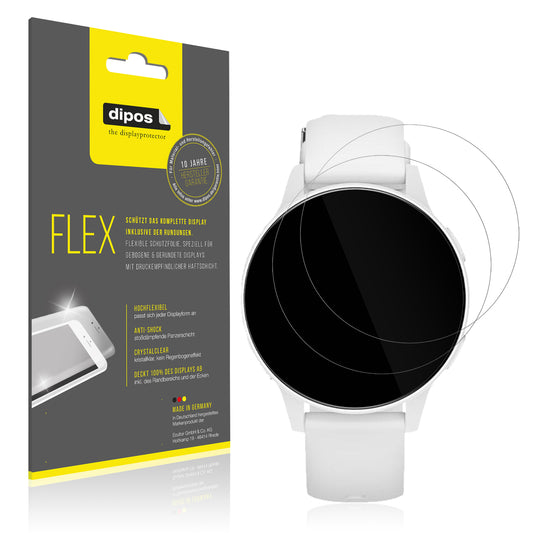 Klare Displayschutzfolie von dipos passend für Sloksfil S51 1.27 Zoll, 100% Displayabdeckung und blasenfreie Montage