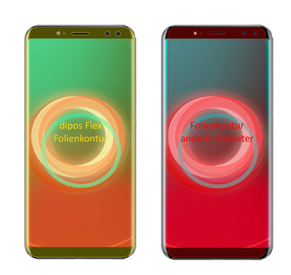 Klare Displayschutzfolie von dipos passend für Ulefone Power 3S, 100% Displayabdeckung und blasenfreie Montage
