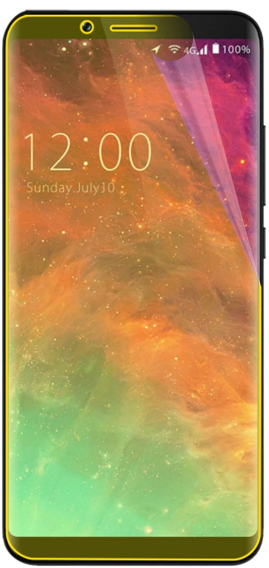 Klare Displayschutzfolie von dipos passend für Umidigi S2, 100% Displayabdeckung und blasenfreie Montage