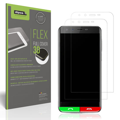 Matte Displayschutzfolie von dipos passend für Artfone Smart 500, 100% Displayabdeckung und blasenfreie Montage