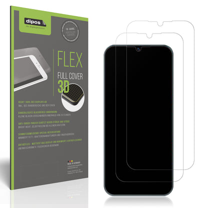 Matte Displayschutzfolie von dipos passend für Benco V70, 100% Displayabdeckung und blasenfreie Montage