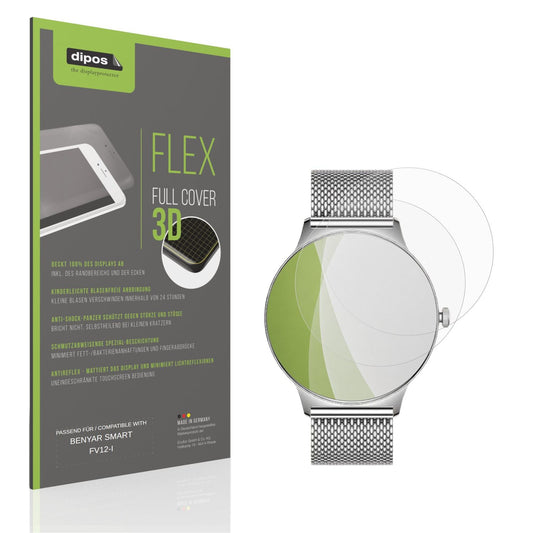 Matte Displayschutzfolie von dipos passend für BENYAR SMART FV12-I, 100% Displayabdeckung und blasenfreie Montage