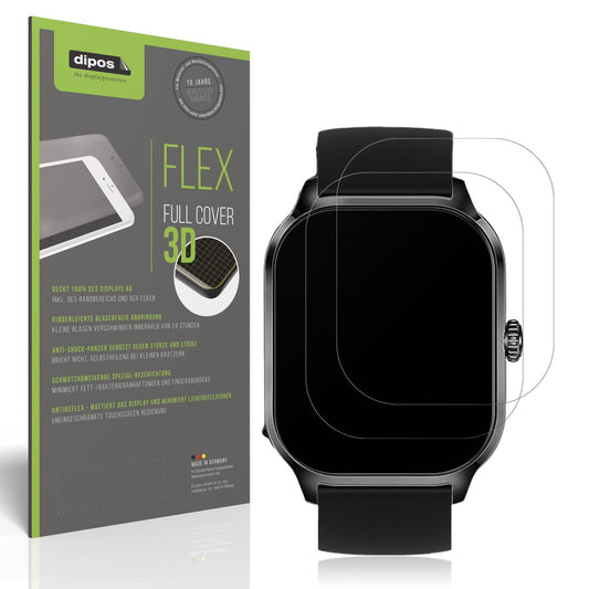 Matte Displayschutzfolie von dipos passend für Ddidibi P1141 1.85 Zoll, 100% Displayabdeckung und blasenfreie Montage