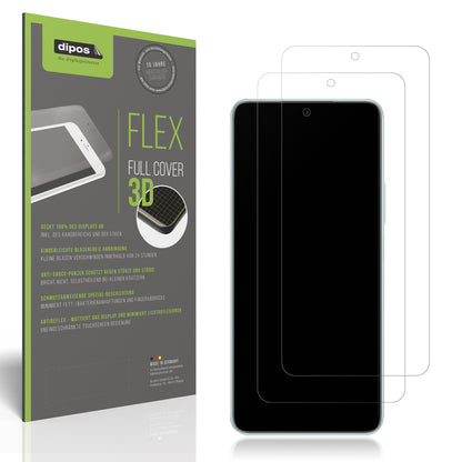 Matte Displayschutzfolie von dipos passend für Honor X60, 100% Displayabdeckung und blasenfreie Montage