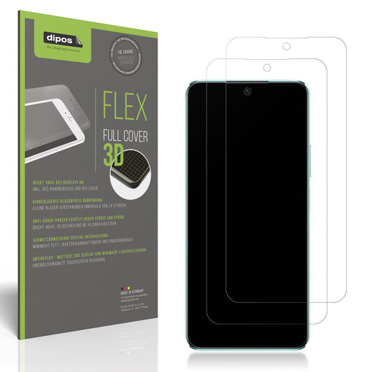 Matte Displayschutzfolie von dipos passend für Huawei Nova 10 SE, 100% Displayabdeckung und blasenfreie Montage