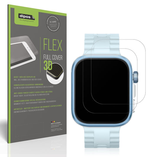 Matte Displayschutzfolie von dipos passend für Huawei Watch Fit 4 Pro, 100% Displayabdeckung und blasenfreie Montage