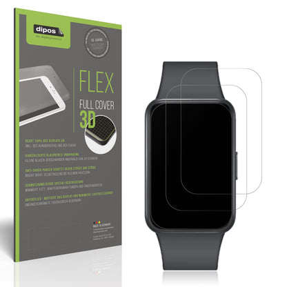 Matte Displayschutzfolie von dipos passend für Samsung Galaxy Fit 3, 100% Displayabdeckung und blasenfreie Montage