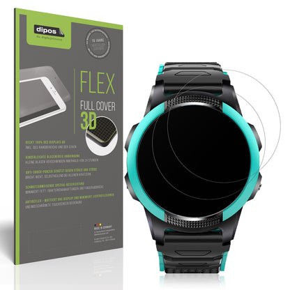 Matte Displayschutzfolie von dipos passend für SaveFamily Slim 4G, 100% Displayabdeckung und blasenfreie Montage