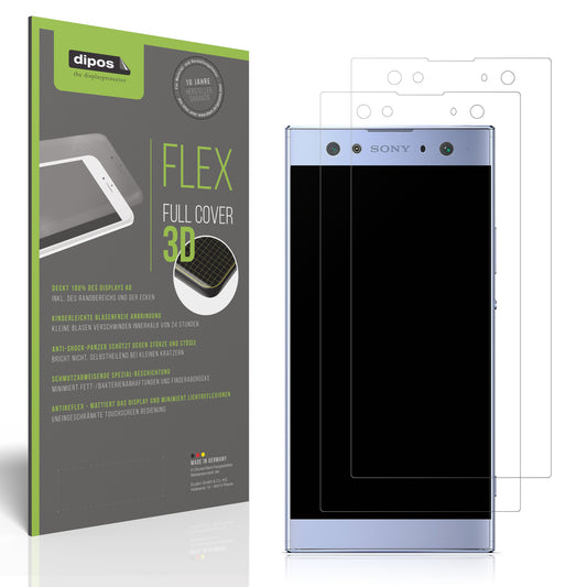 Matte Displayschutzfolie von dipos passend für Sony Xperia XA2 Ultra, 100% Displayabdeckung und blasenfreie Montage