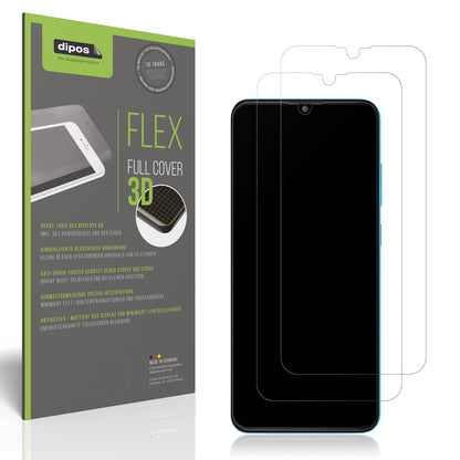 Matte Displayschutzfolie von dipos passend für Walton Orbit Y50, 100% Displayabdeckung und blasenfreie Montage