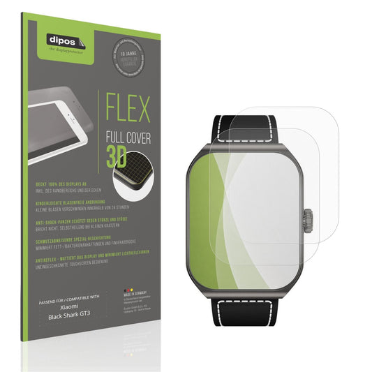 Matte Displayschutzfolie von dipos passend für Xiaomi Black Shark GT3, 100% Displayabdeckung und blasenfreie Montage