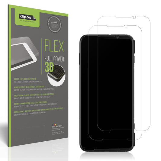 Matte Displayschutzfolie von dipos passend für Xiaomi Blackshark 3 Pro, 100% Displayabdeckung und blasenfreie Montage