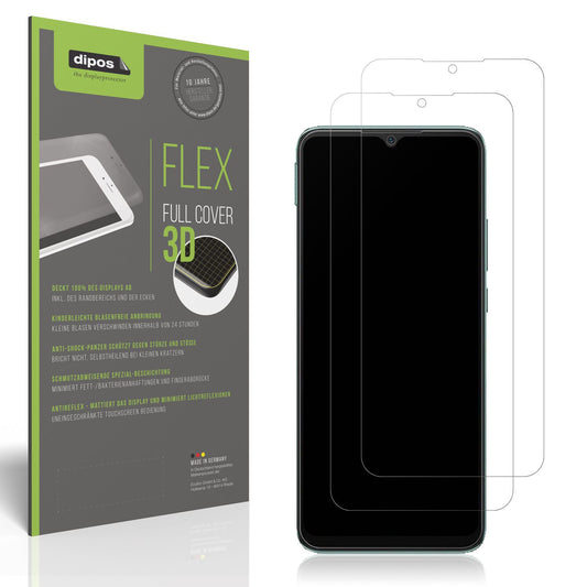 Matte Displayschutzfolie von dipos passend für Xiaomi Poco C40, 100% Displayabdeckung und blasenfreie Montage