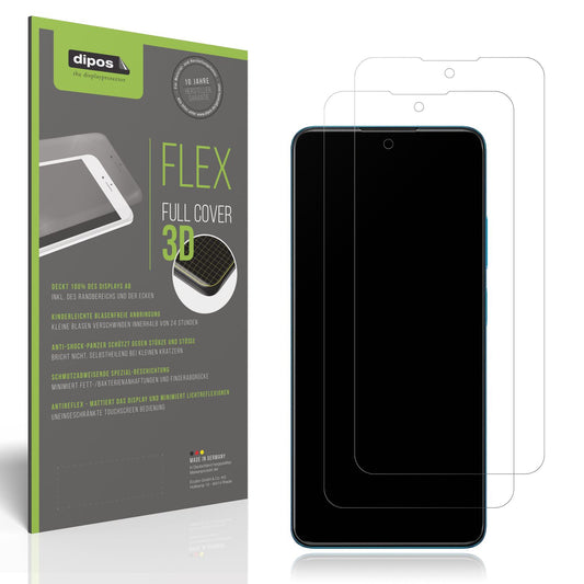 Matte Displayschutzfolie von dipos passend für Xiaomi Redmi Note 12 Pro 4G 2209116AG, 100% Displayabdeckung und blasenfreie Montage