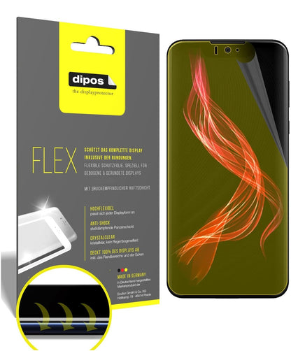 2x 3D Full Cover Schutzfolie für Sharp Aquos Zero