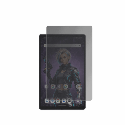 AlldocubeiPlay 80 mini Ultra mit aufgebrachtem dipos Displayschutz, der seitliche Einblicke blockiert