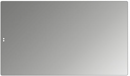 AmazonFire HD 10 Kids (2019) mit aufgebrachtem dipos Displayschutz, der seitliche Einblicke blockiert