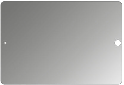 AppleiPad 10.2 Zoll (2019) mit aufgebrachtem dipos Displayschutz, der seitliche Einblicke blockiert