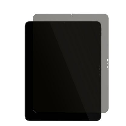 AppleiPad Pro M5 11 Zoll mit aufgebrachtem dipos Displayschutz, der seitliche Einblicke blockiert